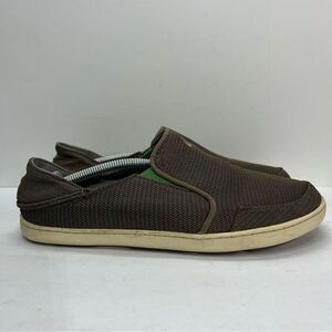 Olukai Nohea Mesh Comfort Slip On Loafer Shoes
